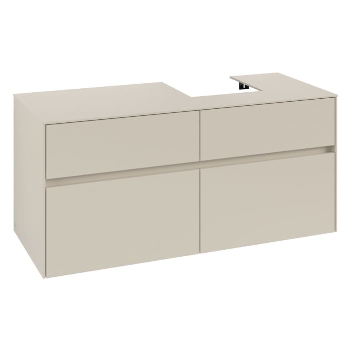 Villeroy & Boch Collaro Waschtischunterschrank 120 x 54,8 cm , mit 4 Auszügen