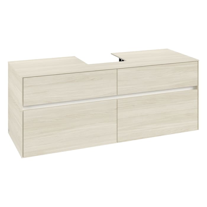 Villeroy & Boch Collaro Waschtischunterschrank 140 x 54,8 cm , mit 4 Auszügen