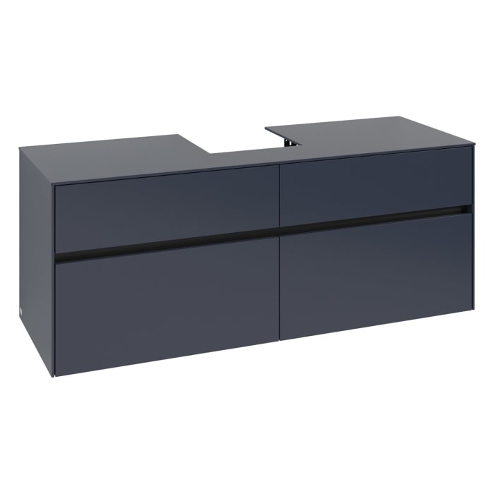 Villeroy & Boch Collaro Waschtischunterschrank 140 x 54,8 cm , mit 4 Auszügen