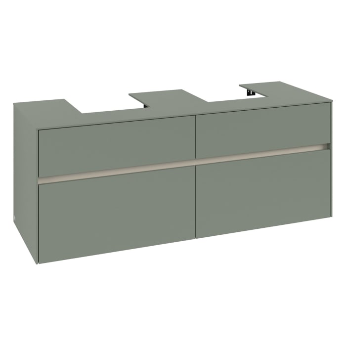 Villeroy & Boch Collaro Waschtischunterschrank 140 x 54,8 cm , mit 4 Auszügen