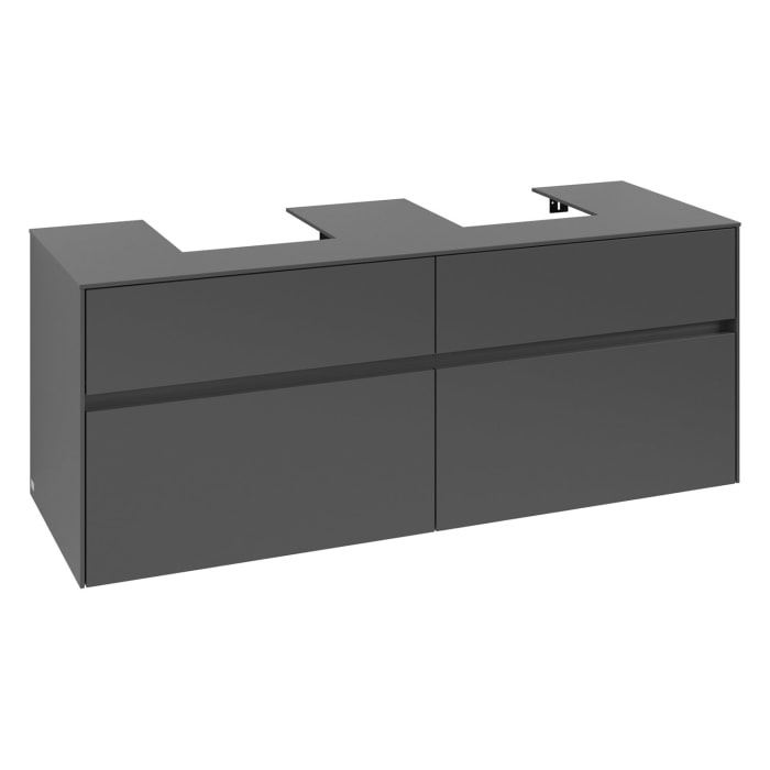 Villeroy & Boch Collaro Waschtischunterschrank 140 x 54,8 cm , mit 4 Auszügen