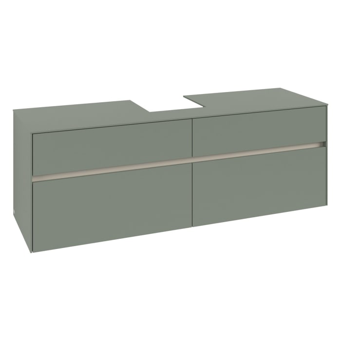 Villeroy & Boch Collaro Waschtischunterschrank 160 x 54,8 cm , mit 4 Auszügen