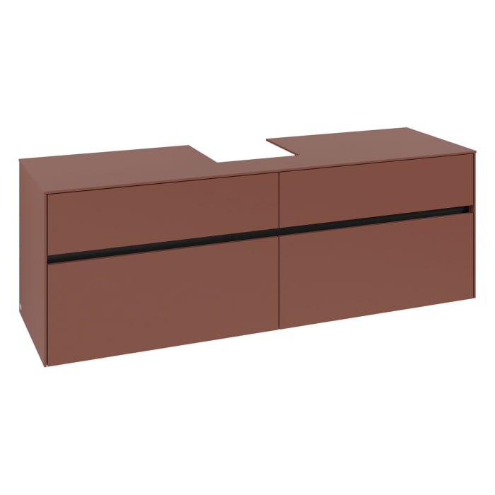 Villeroy & Boch Collaro Waschtischunterschrank 160 x 54,8 cm , mit 4 Auszügen