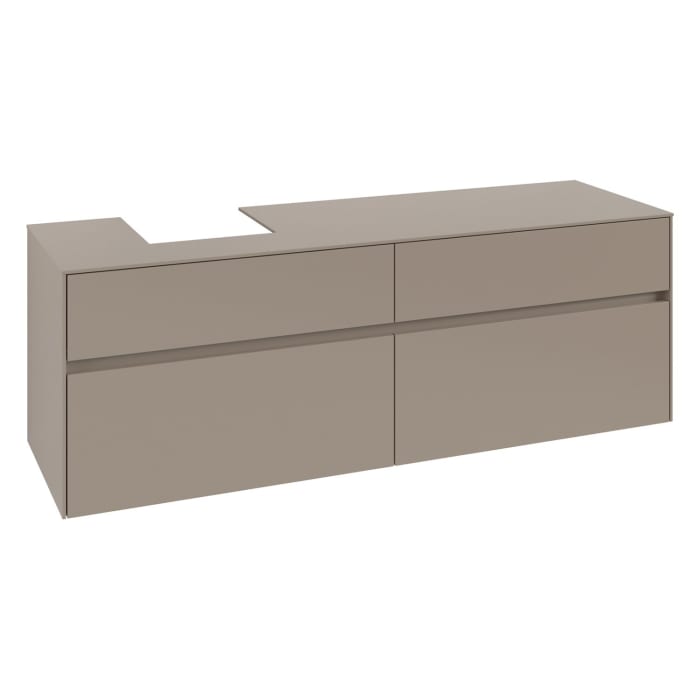 Villeroy & Boch Collaro Waschtischunterschrank 160 x 54,8 cm , mit 4 Auszügen