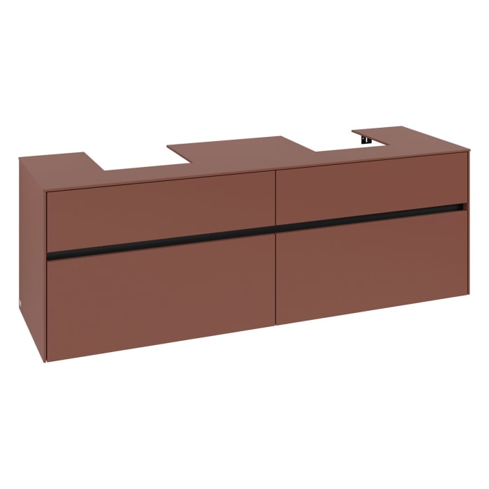 Villeroy & Boch Collaro Waschtischunterschrank 160 x 54,8 cm , mit 4 Auszügen