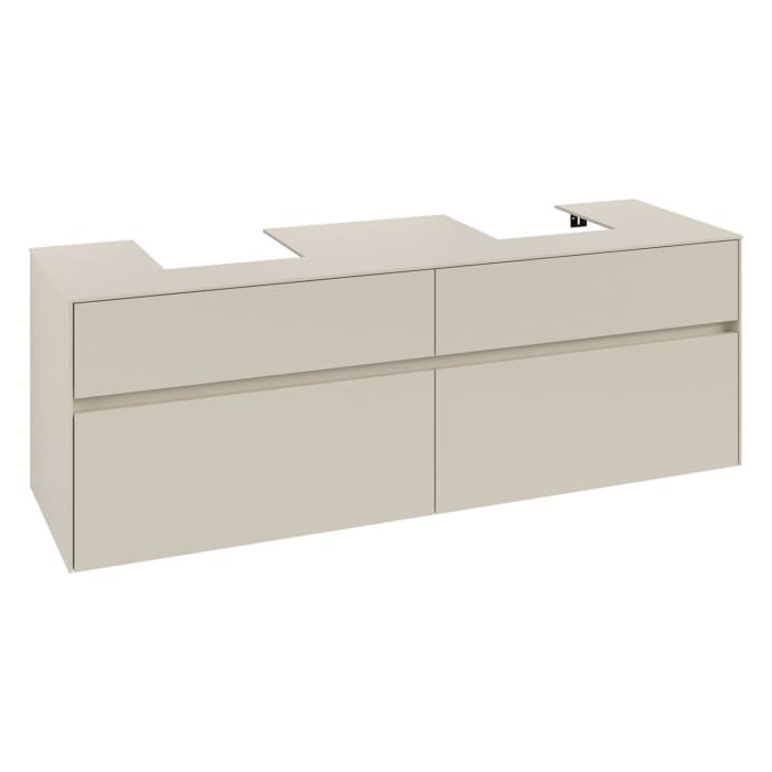 Villeroy & Boch Collaro Waschtischunterschrank 160 x 54,8 cm , mit 4 Auszügen