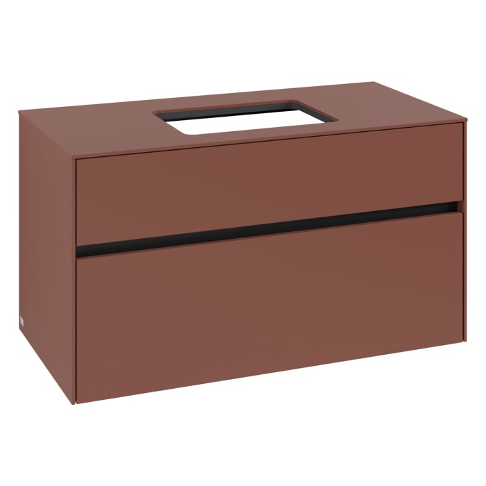 Villeroy & Boch Collaro Waschtischunterschrank 100 x 54,8 cm , mit 2 Auszügen