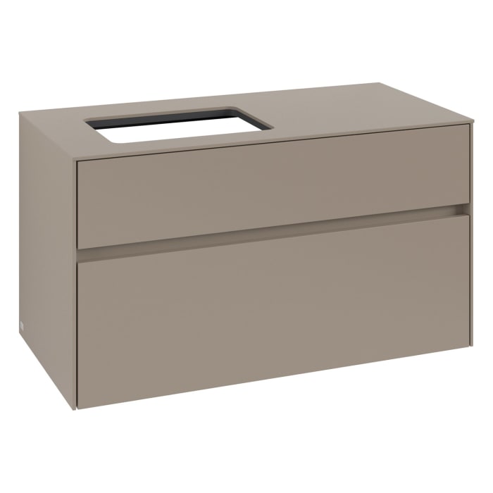 Villeroy & Boch Collaro Waschtischunterschrank 100 x 54,8 cm , mit 2 Auszügen