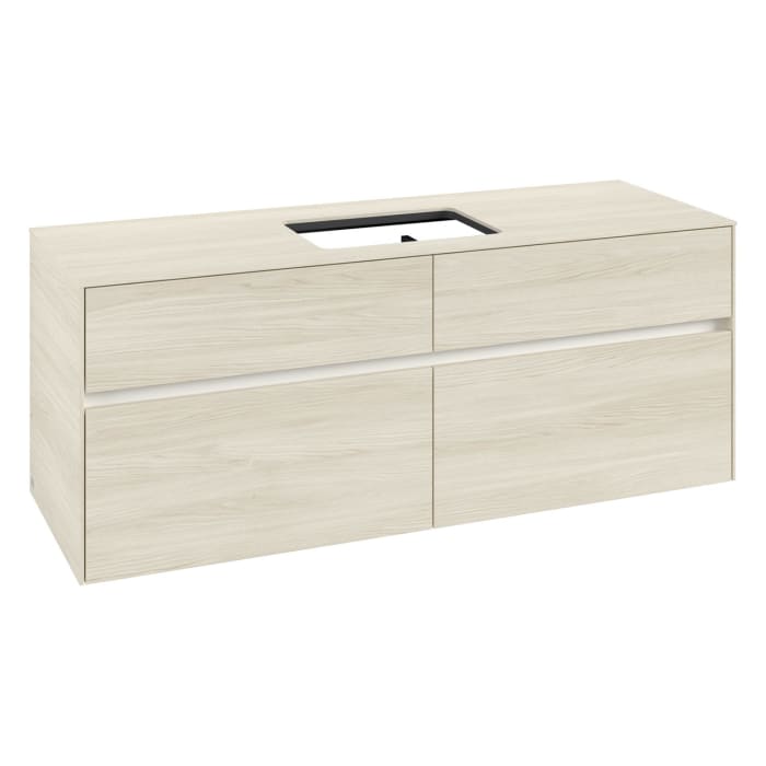 Villeroy & Boch Collaro Waschtischunterschrank 140 x 54,8 cm , mit 4 Auszügen