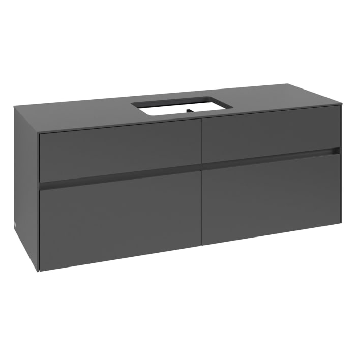 Villeroy & Boch Collaro Waschtischunterschrank 140 x 54,8 cm , mit 4 Auszügen