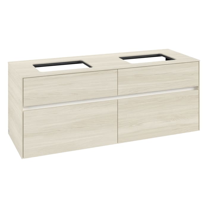 Villeroy & Boch Collaro Waschtischunterschrank 140 x 54,8 cm , mit 4 Auszügen
