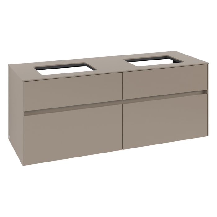 Villeroy & Boch Collaro Waschtischunterschrank 140 x 54,8 cm , mit 4 Auszügen