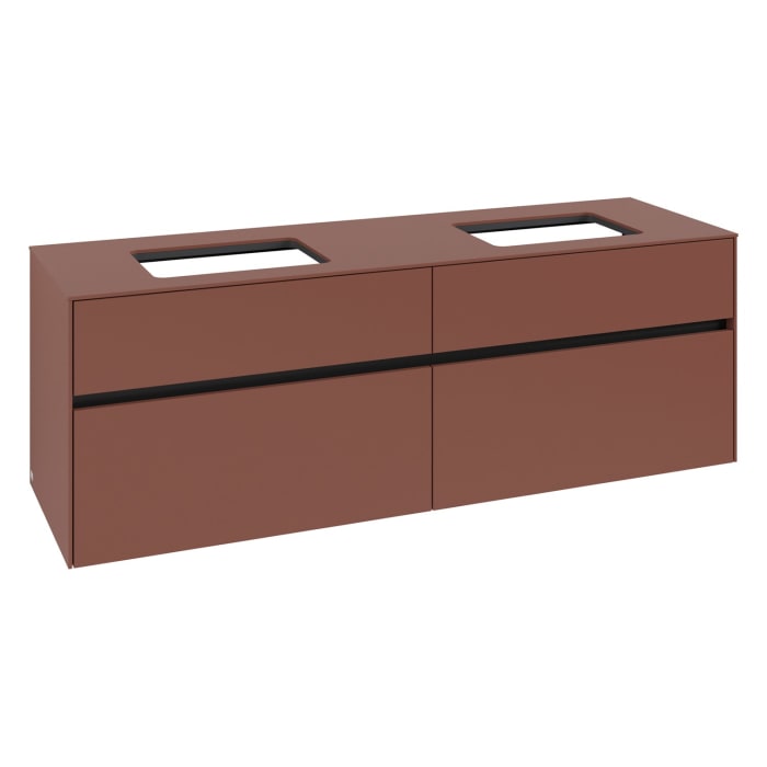 Villeroy & Boch Collaro Waschtischunterschrank 160 x 54,8 cm , mit 4 Auszügen