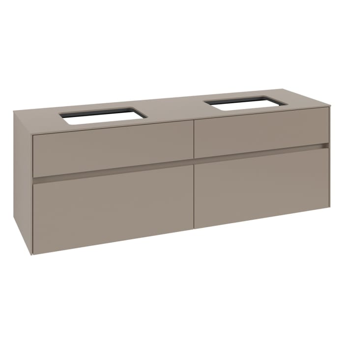 Villeroy & Boch Collaro Waschtischunterschrank 160 x 54,8 cm , mit 4 Auszügen