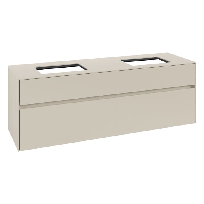Villeroy & Boch Collaro Waschtischunterschrank 160 x 54,8 cm , mit 4 Auszügen