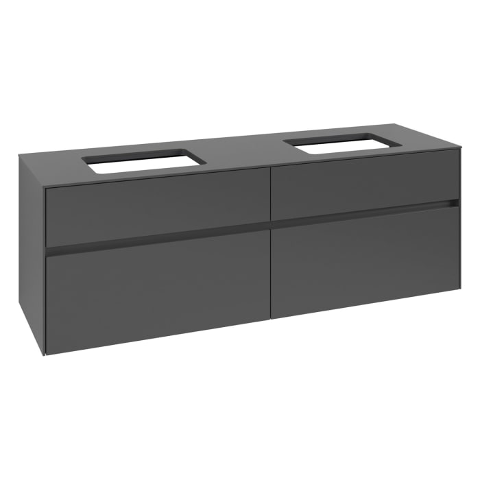Villeroy & Boch Collaro Waschtischunterschrank 160 x 54,8 cm , mit 4 Auszügen
