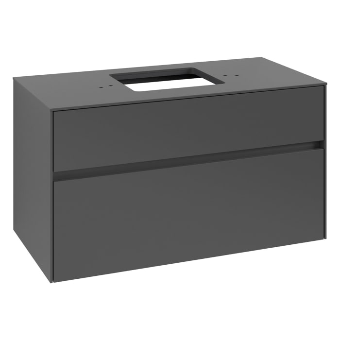 Villeroy & Boch Collaro Waschtischunterschrank 100 x 54,8 cm , mit 2 Auszügen