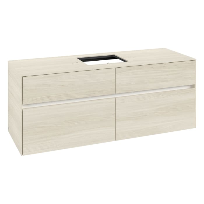 Villeroy & Boch Collaro Waschtischunterschrank 140 x 54,8 cm , mit 4 Auszügen