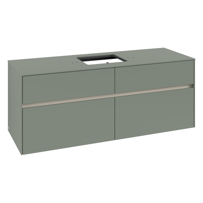 Villeroy & Boch Collaro Waschtischunterschrank 140 x 54,8 cm , mit 4 Auszügen