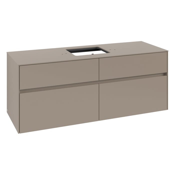 Villeroy & Boch Collaro Waschtischunterschrank 140 x 54,8 cm , mit 4 Auszügen