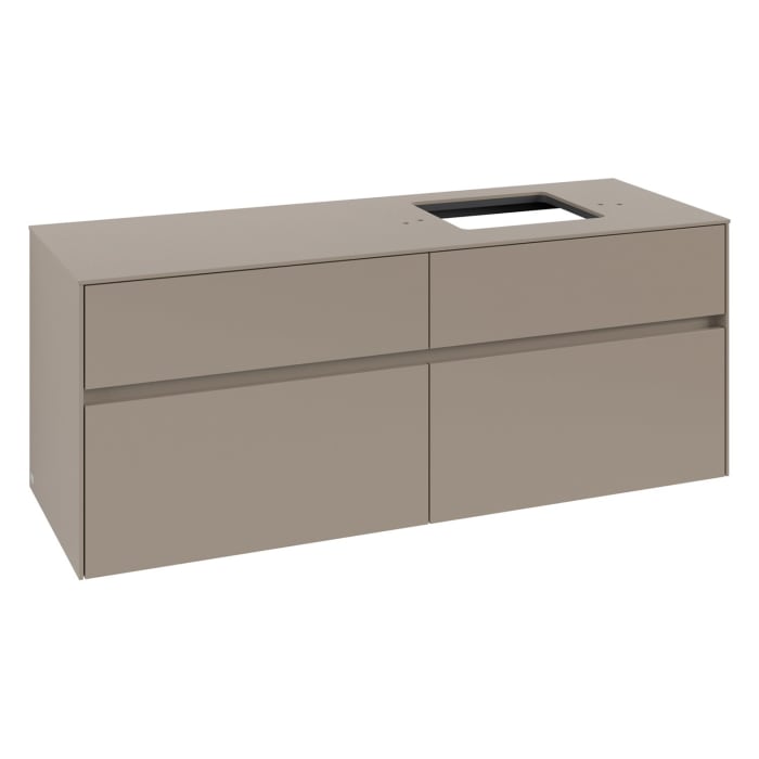 Villeroy & Boch Collaro Waschtischunterschrank 140 x 54,8 cm , mit 4 Auszügen