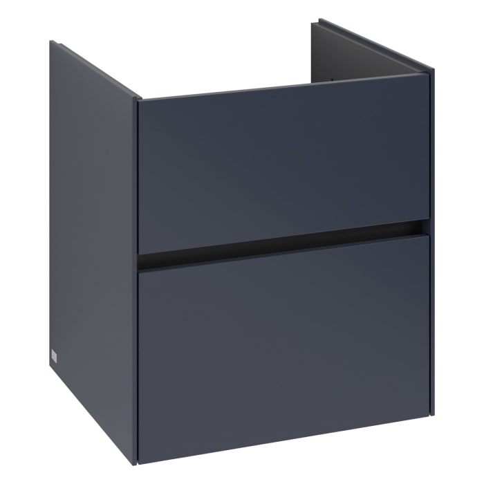 Villeroy & Boch Collaro Waschtischunterschrank 56,1 x 61 cm , mit LED-Beleuchtung, mit 2 Auszügen