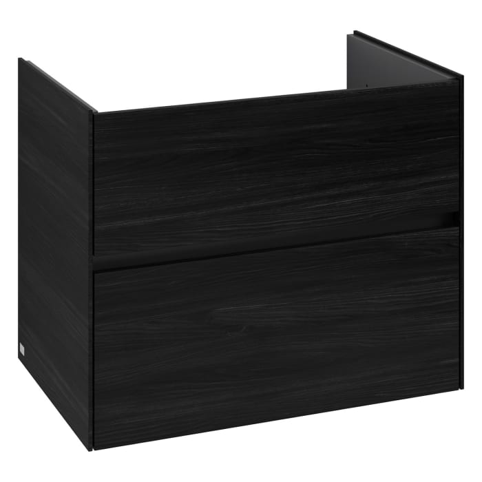 Villeroy & Boch Collaro Waschtischunterschrank 76,1 x 61 cm , mit LED-Beleuchtung, mit 2 Auszügen