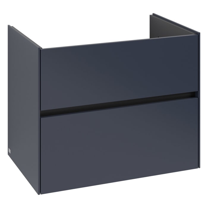 Villeroy & Boch Collaro Waschtischunterschrank 76,1 x 61 cm , mit LED-Beleuchtung, mit 2 Auszügen