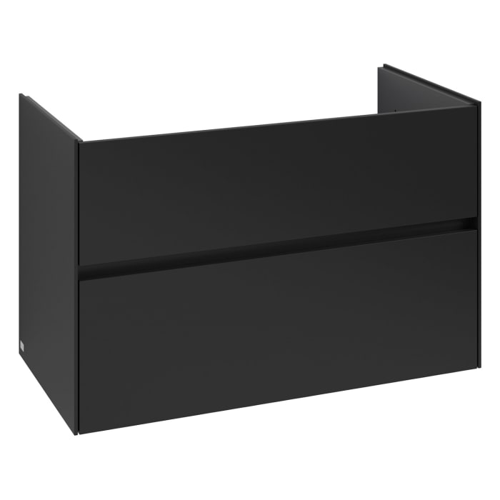 Villeroy & Boch Collaro Waschtischunterschrank 96,1 x 61 cm , mit LED-Beleuchtung, mit 2 Auszügen