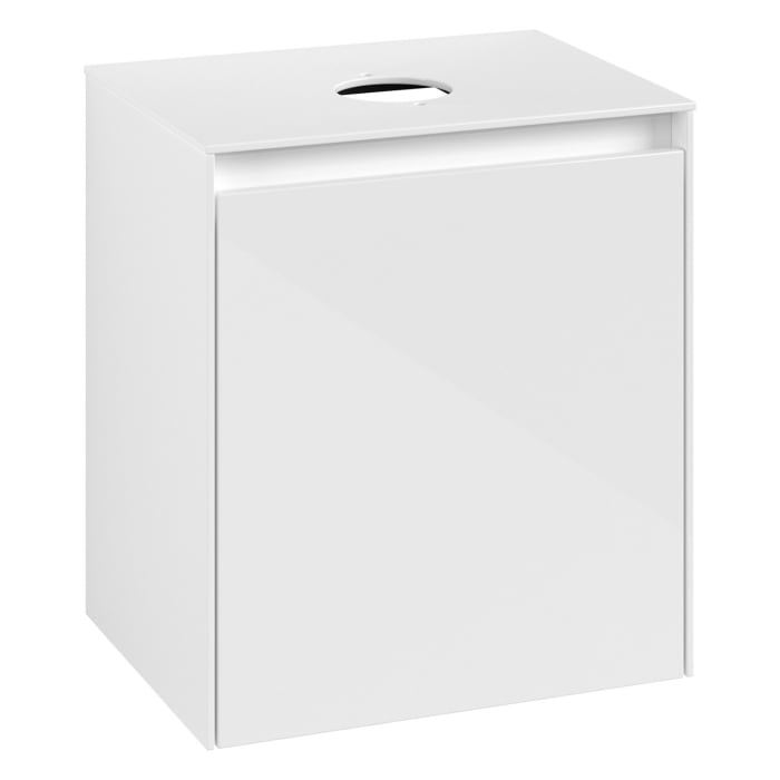 Villeroy & Boch Collaro Waschtischunterschrank 50 x 54,8 cm , mit 1 Tür, Anschlag links