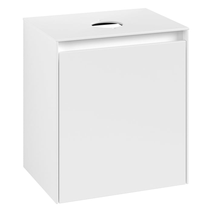 Villeroy & Boch Collaro Waschtischunterschrank 50 x 54,8 cm , mit 1 Tür, Anschlag links