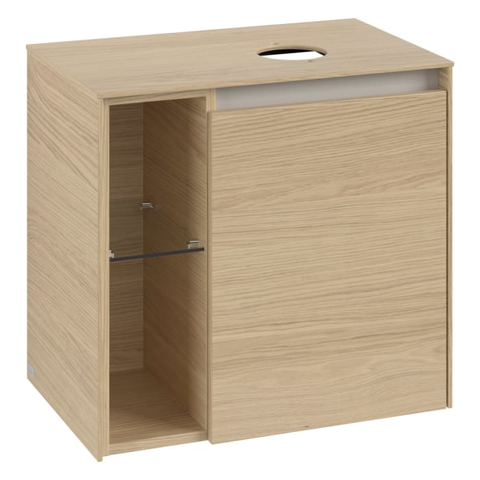 Villeroy & Boch Collaro Waschtischunterschrank 60 x 54,8 cm , mit 1 Tür, Anschlag rechts