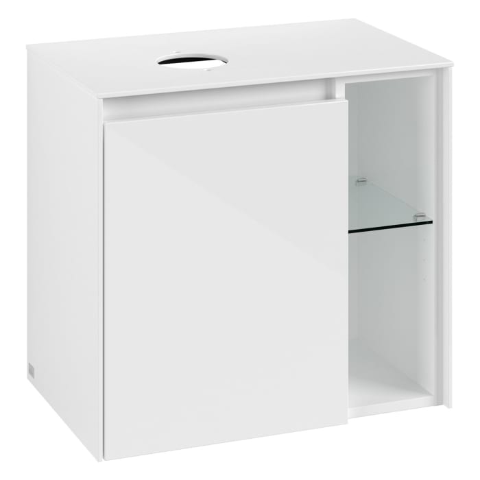 Villeroy & Boch Collaro Waschtischunterschrank 60 x 54,8 cm , mit 1 Tür, Anschlag links