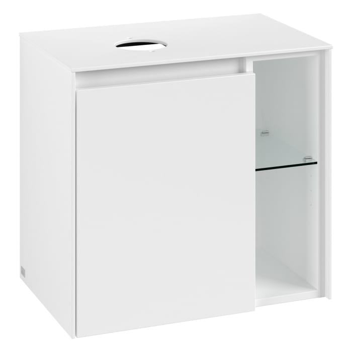 Villeroy & Boch Collaro Waschtischunterschrank 60 x 54,8 cm , mit 1 Tür, Anschlag links