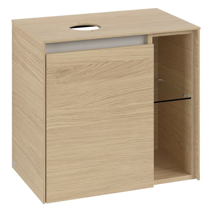 Villeroy & Boch Collaro Waschtischunterschrank 60 x 54,8 cm , mit 1 Tür, Anschlag links