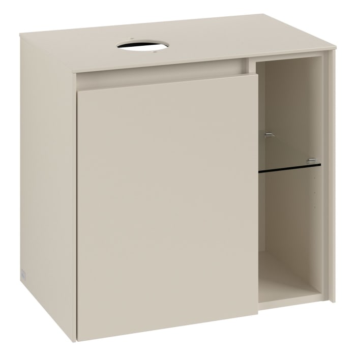 Villeroy & Boch Collaro Waschtischunterschrank 60 x 54,8 cm , mit 1 Tür, Anschlag links