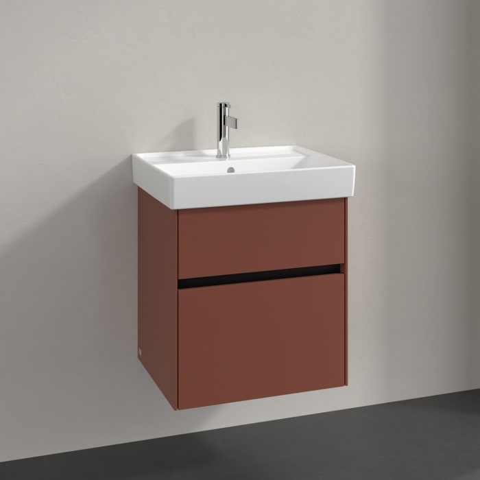 Villeroy & Boch Collaro Waschtischunterschrank 51 x 54,6 cm , mit 2 Auszügen