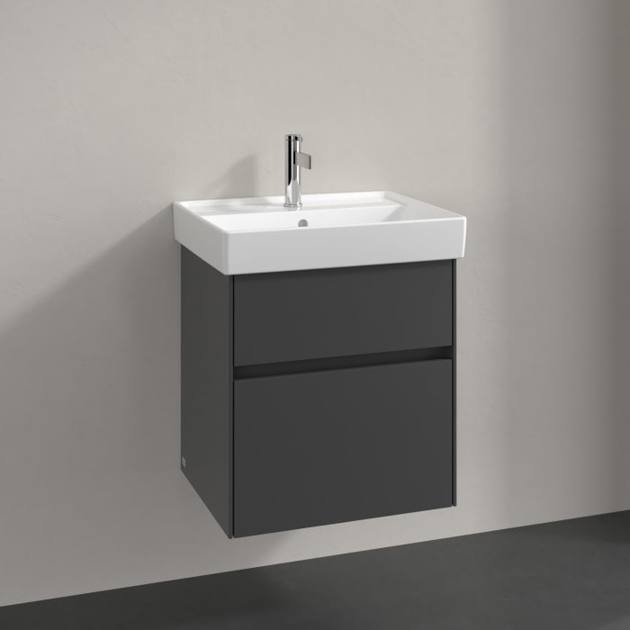 Villeroy & Boch Collaro Waschtischunterschrank 51 x 54,6 cm , mit 2 Auszügen