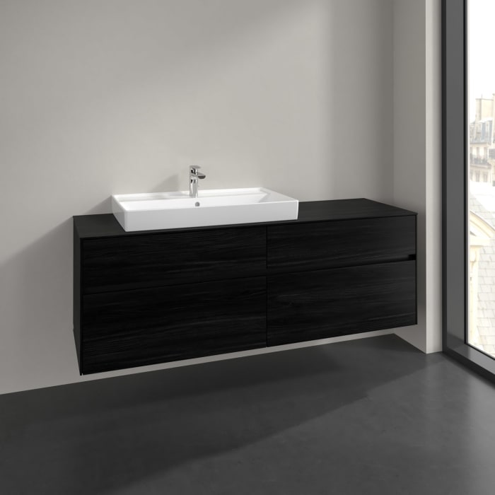 Villeroy & Boch Collaro Waschtischunterschrank 160 x 54,8 cm , mit 4 Auszügen