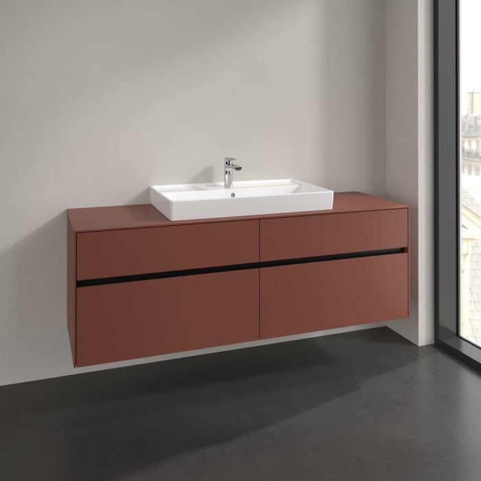 Villeroy & Boch Collaro Waschtischunterschrank 160 x 54,8 cm , mit 4 Auszügen