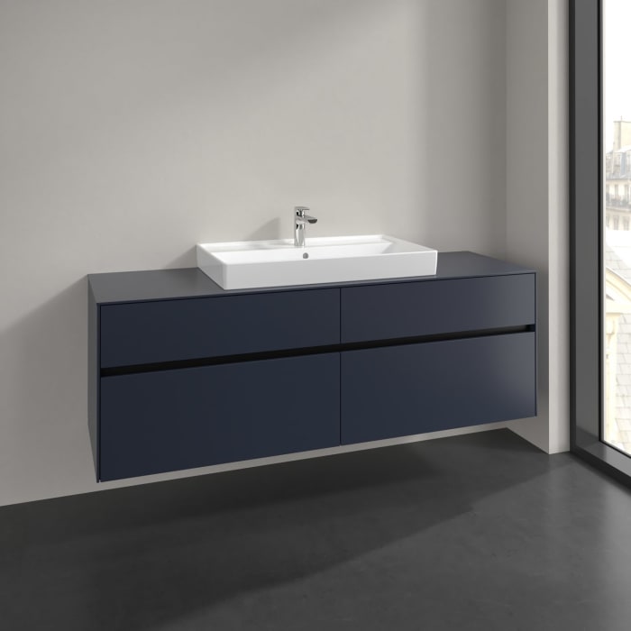 Villeroy & Boch Collaro Waschtischunterschrank 160 x 54,8 cm , mit 4 Auszügen