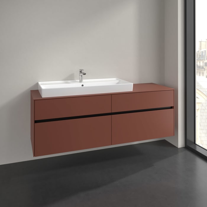 Villeroy & Boch Collaro Waschtischunterschrank 160 x 54,8 cm , mit 4 Auszügen