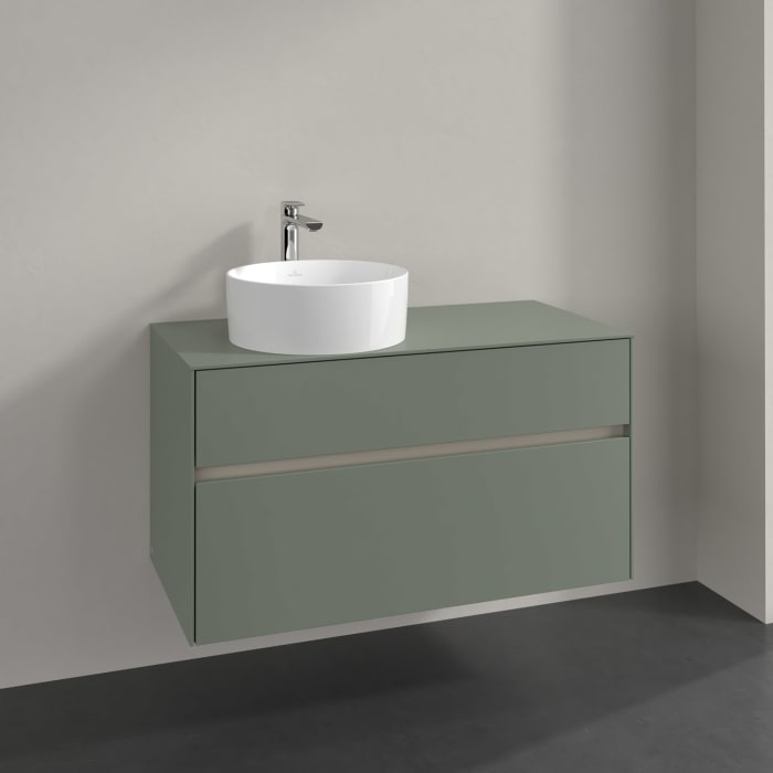 Villeroy & Boch Collaro Waschtischunterschrank 100 x 54,8 cm , mit 2 Auszügen