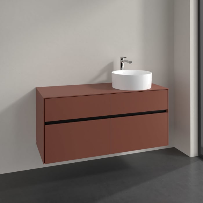 Villeroy & Boch Collaro Waschtischunterschrank 120 x 54,8 cm , mit 4 Auszügen