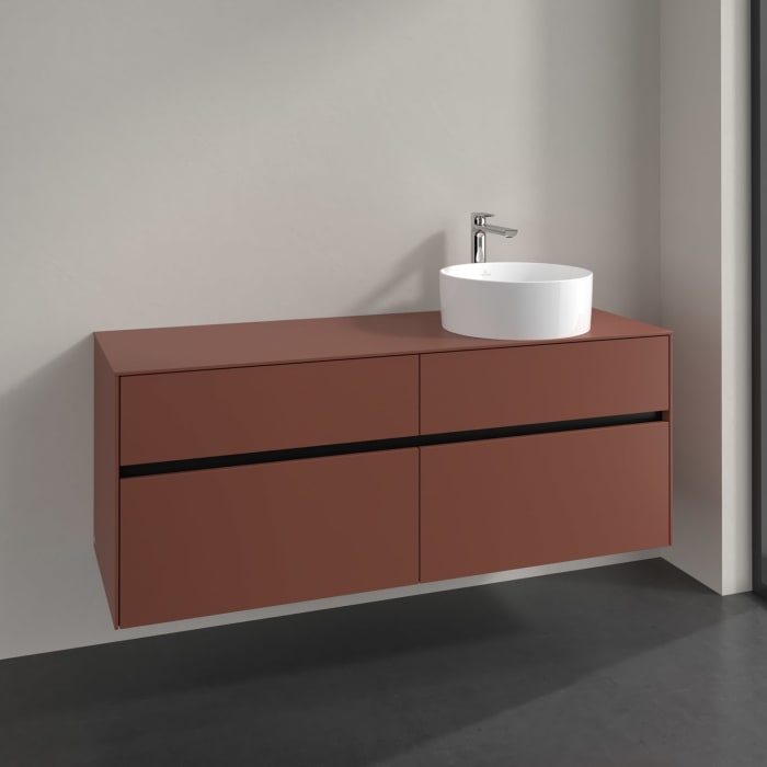 Villeroy & Boch Collaro Waschtischunterschrank 140 x 54,8 cm , mit 4 Auszügen