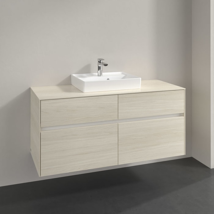 Villeroy & Boch Collaro Waschtischunterschrank 120 x 54,8 cm , mit 4 Auszügen