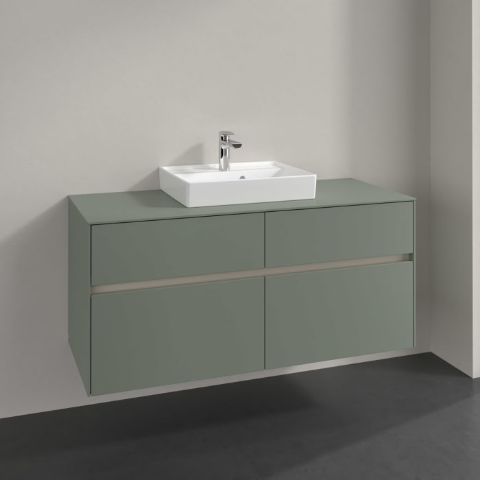 Villeroy & Boch Collaro Waschtischunterschrank 120 x 54,8 cm , mit 4 Auszügen