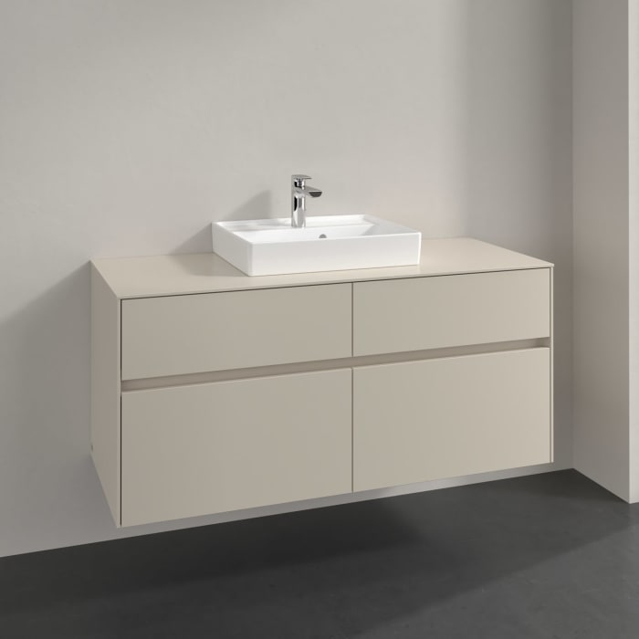 Villeroy & Boch Collaro Waschtischunterschrank 120 x 54,8 cm , mit 4 Auszügen