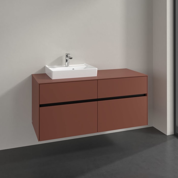 Villeroy & Boch Collaro Waschtischunterschrank 120 x 54,8 cm , mit 4 Auszügen