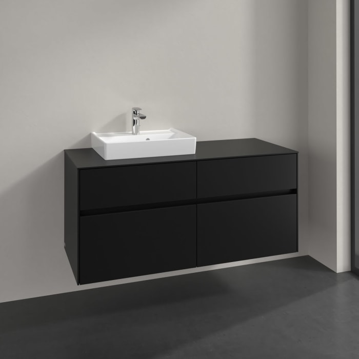 Villeroy & Boch Collaro Waschtischunterschrank 120 x 54,8 cm , mit 4 Auszügen